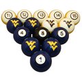 Wave7 Wave7 WVUBBS100N West Virginia University Billiard Numbered Ball Set WVUBBS100N